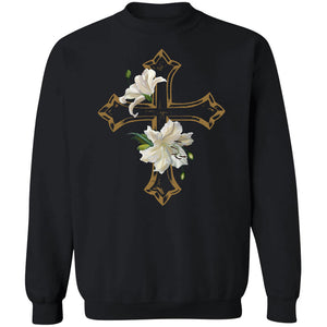 Lily and the cross - Jesus Apparel