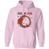 Jesus - Cardinals and wreath - This is the reason - Apparel