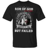Born in November, I am a son of God - Jesus, Warrior Back-printed Apparel