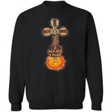Wooden guitar, In Jesus name I play - Jesus Apparel