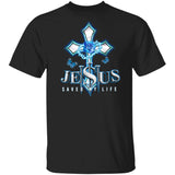 Jesus save my live, The three nails, Blue cross, Crown of thorn - Jesus Apparel