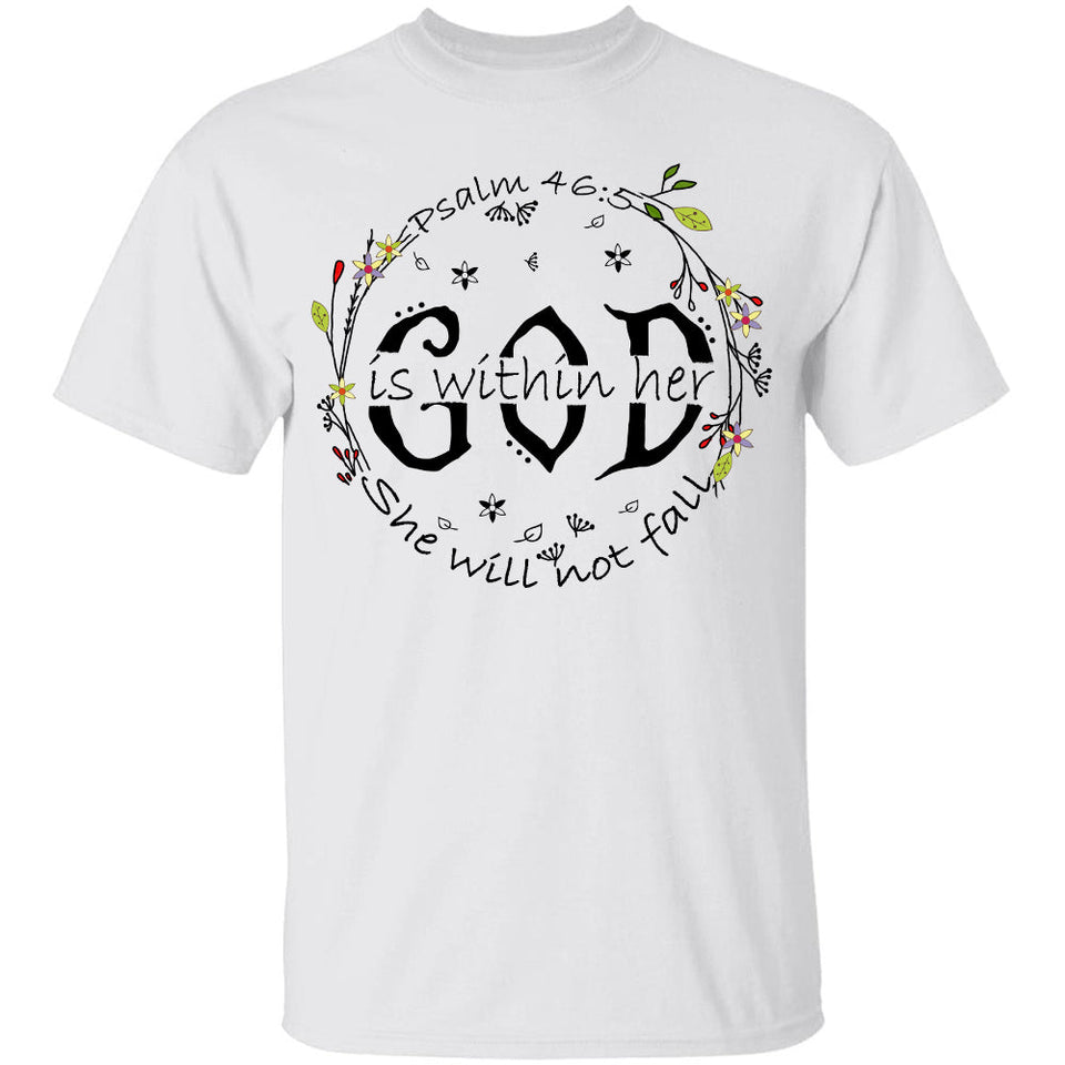 Jesus - God is within her - Apparel
