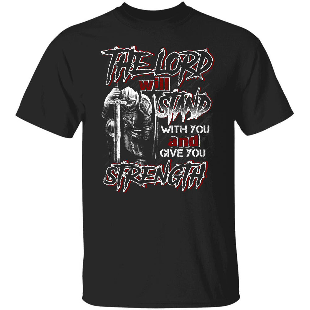 Jesus- The lord will stand with you - Apparel