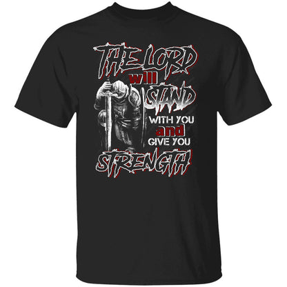 Jesus- The lord will stand with you - Apparel