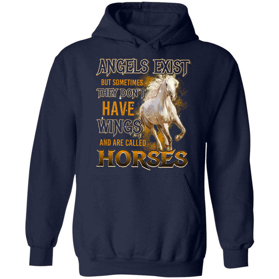White horse, Angels exist - Jesus Apparel