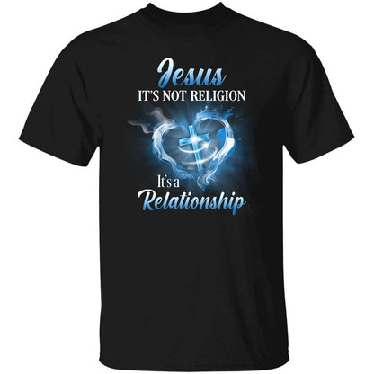 Blue Cross, Jesus is not religion, It's a relationship - Jesus Apparel