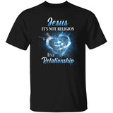 Blue Cross, Jesus is not religion, It's a relationship - Jesus Apparel