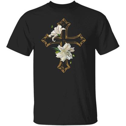 Lily and the cross - Jesus Apparel