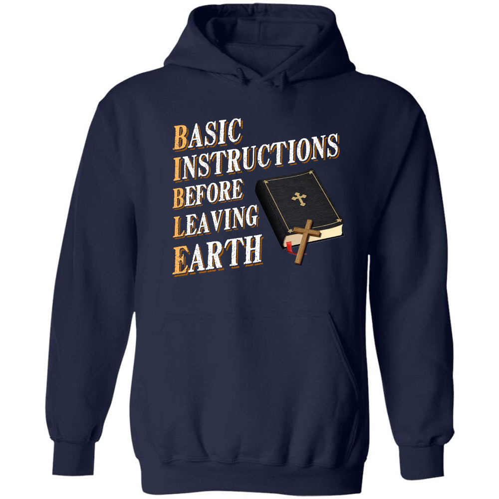 Cross, Bible - Basic Instructions before leaving Earth Jesus Apparel