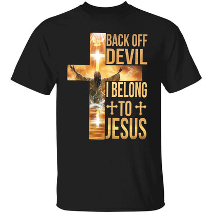 Jesus rises from under the ocean, Cross light, Back off Devil, I belong to Jesus - Jesus Apparel