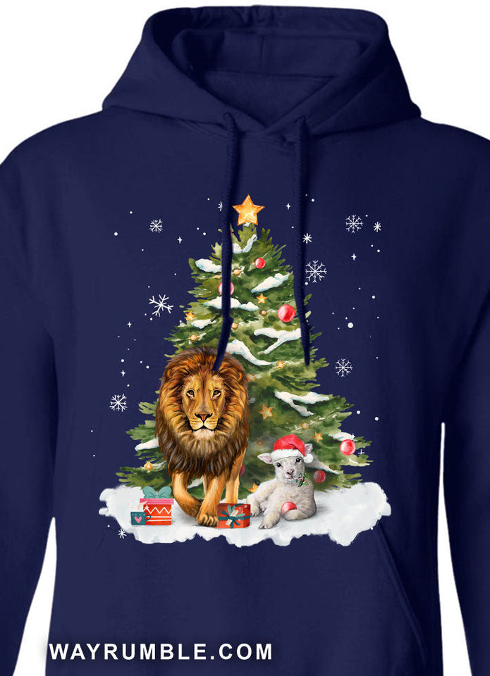 Christmas Tree, Lion of Judah an Lamb of God - Jesus, Christmas Apparel
