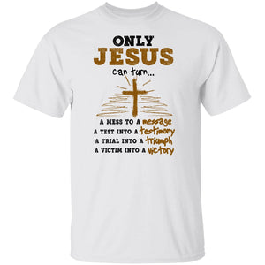 Jesus - Only Jesus can turn - Apparel