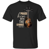 Jesus painting, Guitar, Praise him with the strings - Jesus, Guitarist Apparel
