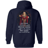 Wooden cross, Crown of thorns, Jesus is the light in the darkness - Jesus Back-printed Apparel