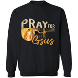 Vintage guitar, Jesus walking, Pray for Gsus - Jesus Apparel