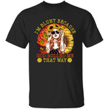 Jesus - Sunflower Girl - I'm Blunt because God rolled me that way - Black Apparel