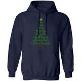 Christmas tree, For unto you is born this day - Jesus Apparel