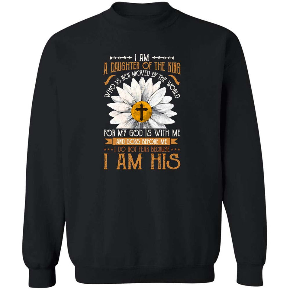 Jesus - Daisy Flower - I am a daughter of the king - Apparel