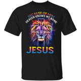 The lion of Judah, Awesome night sky, Because of him heaven knows my name - Jesus Apparel