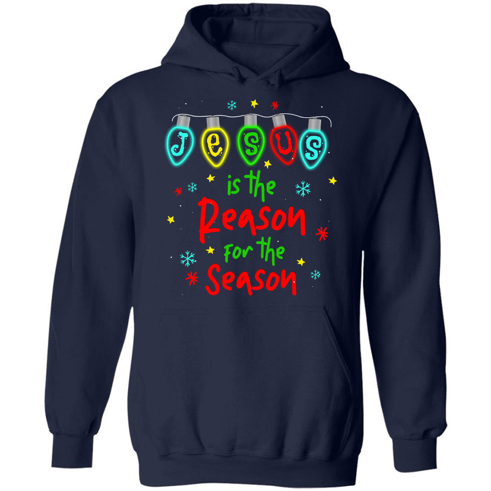 Christmas decoration lights, Jesus is the reason for the season - Christmas, Jesus Apparel