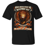 Lion of Judah, Never underestimate this November Guy who is covered by the blood of Jesus - Jesus Apparel