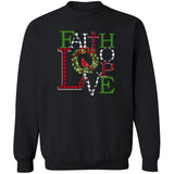 Faith Hope Love - Jesus, Christmas Apparel