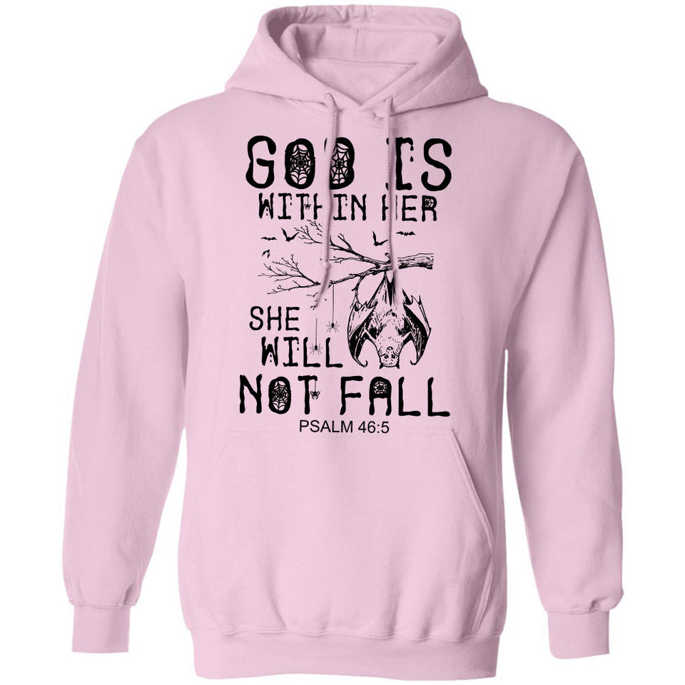 Jesus - Halloween - God is within her, She will not fall - Apparel