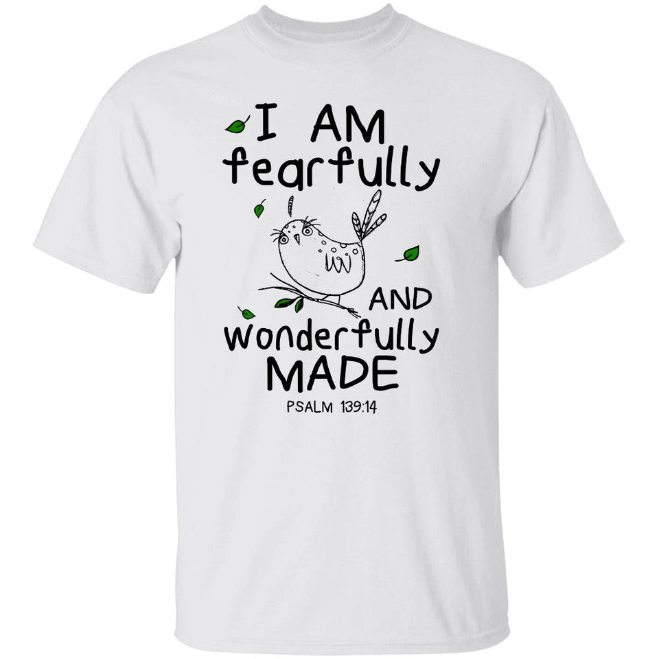 Jesus - I am fearfully and wonderfully made - Apparel