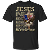 Wooden cross and Eagle, Jesus is my everything - Jesus Apparel