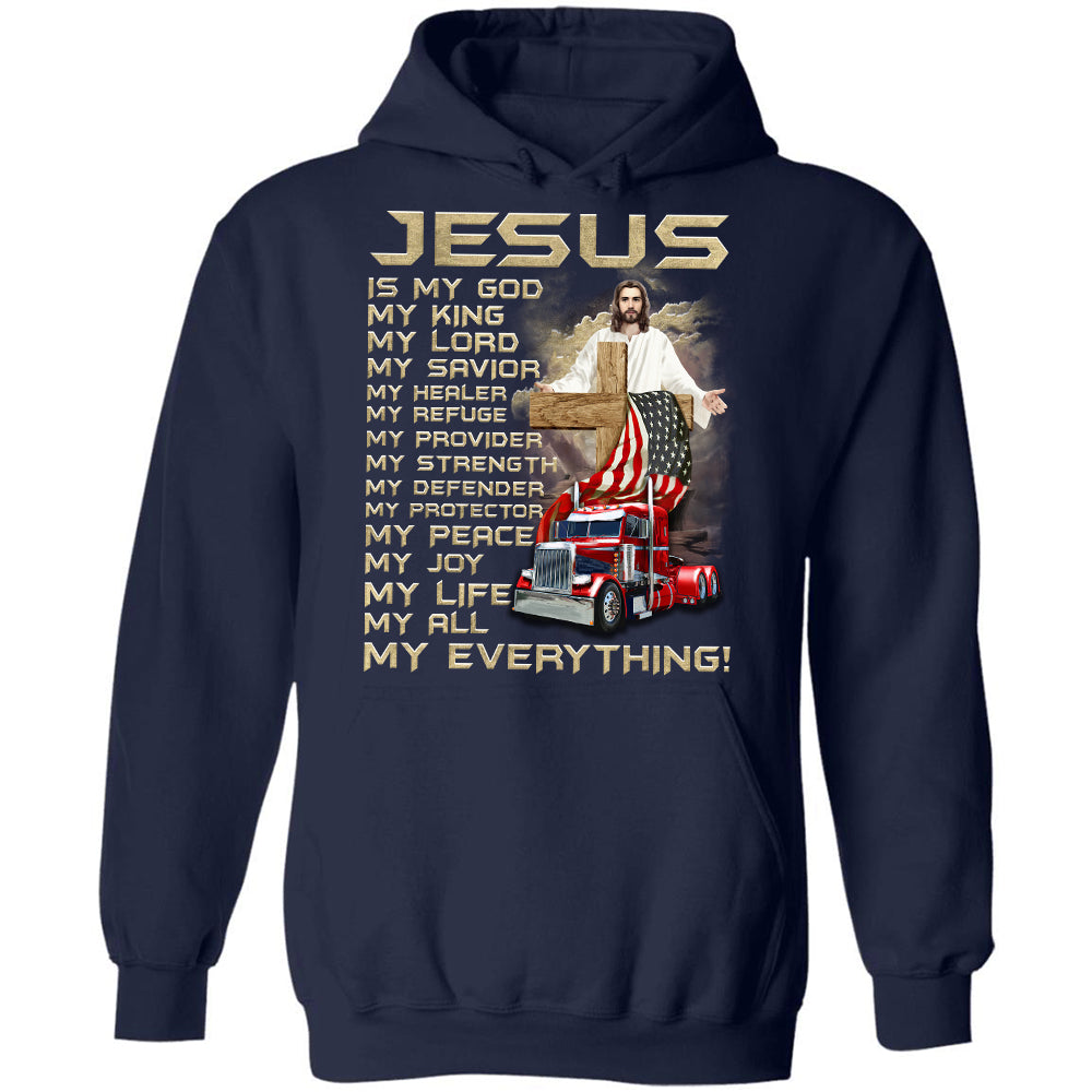 Jesus - Red truck - Jesus is my everything - Apparel