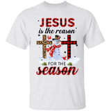 Outdoor snowman, Cross symbol, Christmas gift, Jesus is the reason for the season - Jesus Apparel