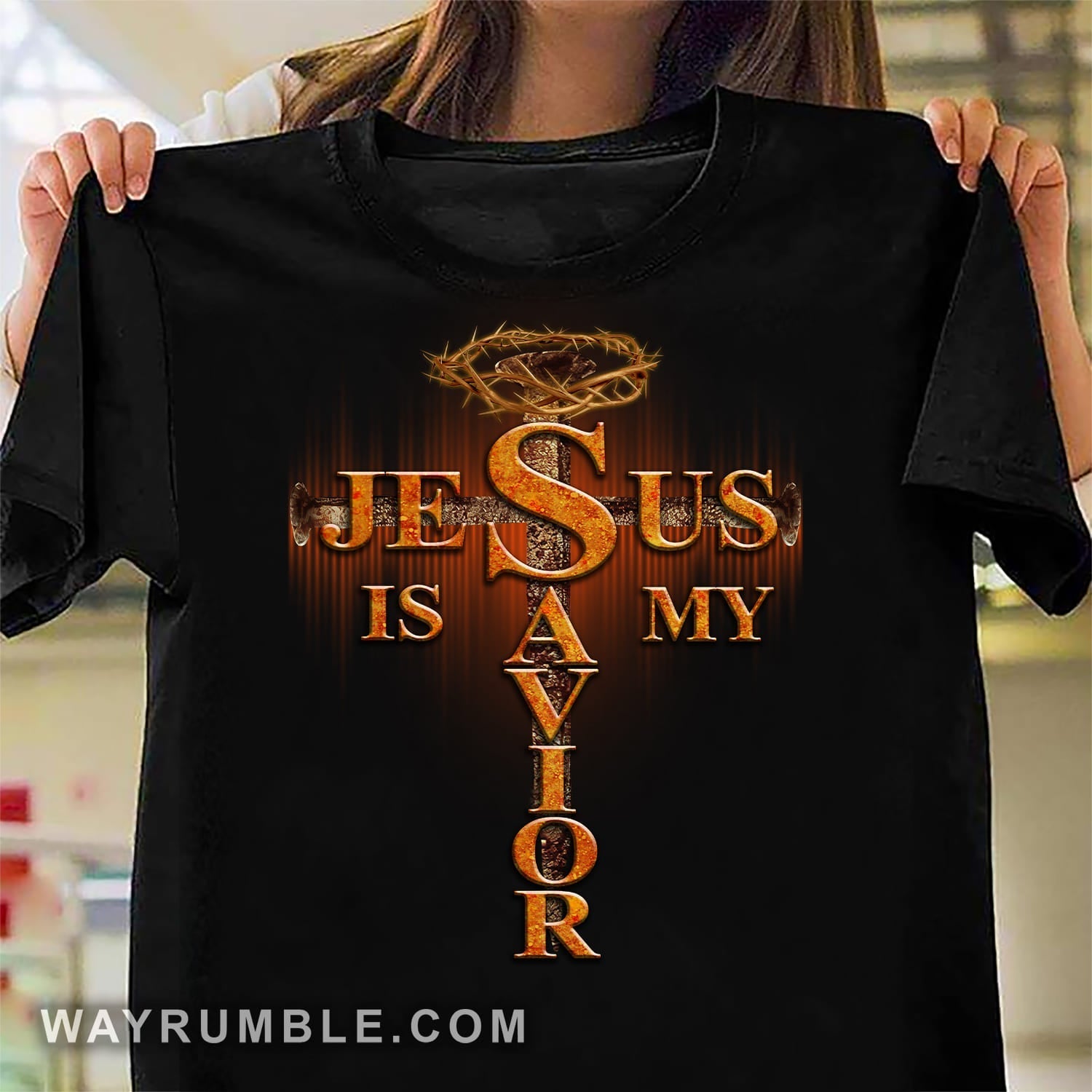 Jesus is my savior - Jesus, Iron cross Apparel