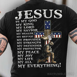Jesus is my everything - Jesus Back-printed Apparel