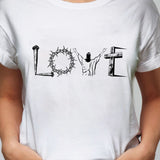 Amazing cross, crown of thorns, Love - Jesus Apparel