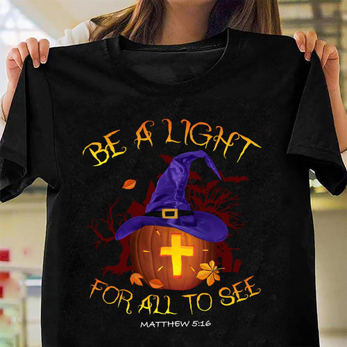 Jesus - Halloween - Be a light for all to see - Apparel
