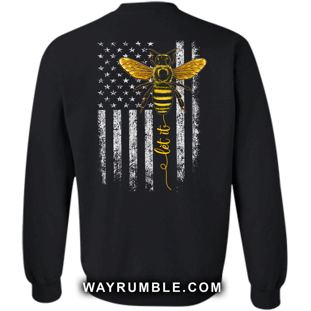 Jesus - Let it bee - Back-printed Apparel