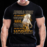 White horse, Angels exist - Jesus Apparel