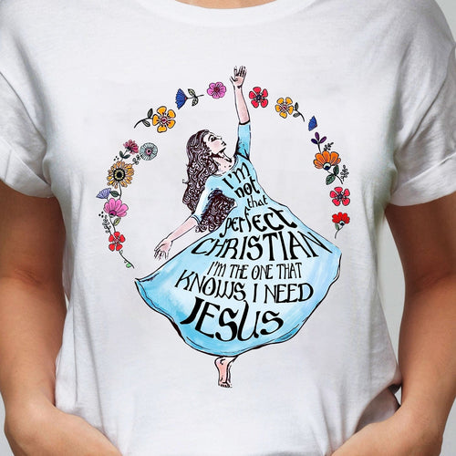 Jesus - Dancing girl - I'm not that perfect Christian - Apparel
