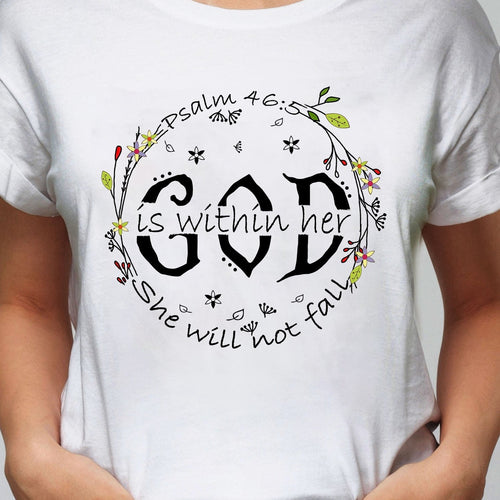 Jesus - God is within her - Apparel