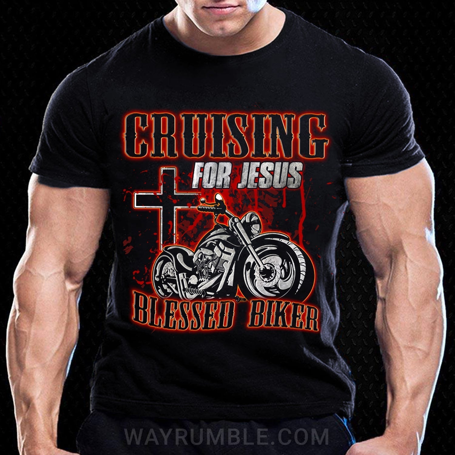 Jesus - Blessed Biker - Cruising For Jesus - Apparel