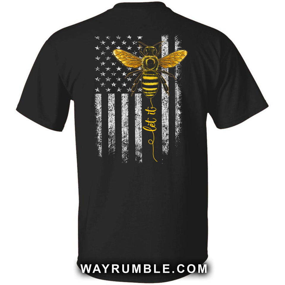 Jesus - Let it bee - Back-printed Apparel