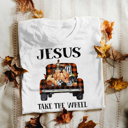 Jesus - Pumpkin truck - Jesus take the wheel - Apparel