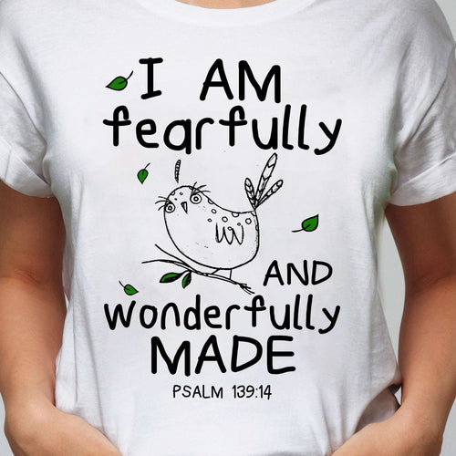 Jesus - I am fearfully and wonderfully made - Apparel