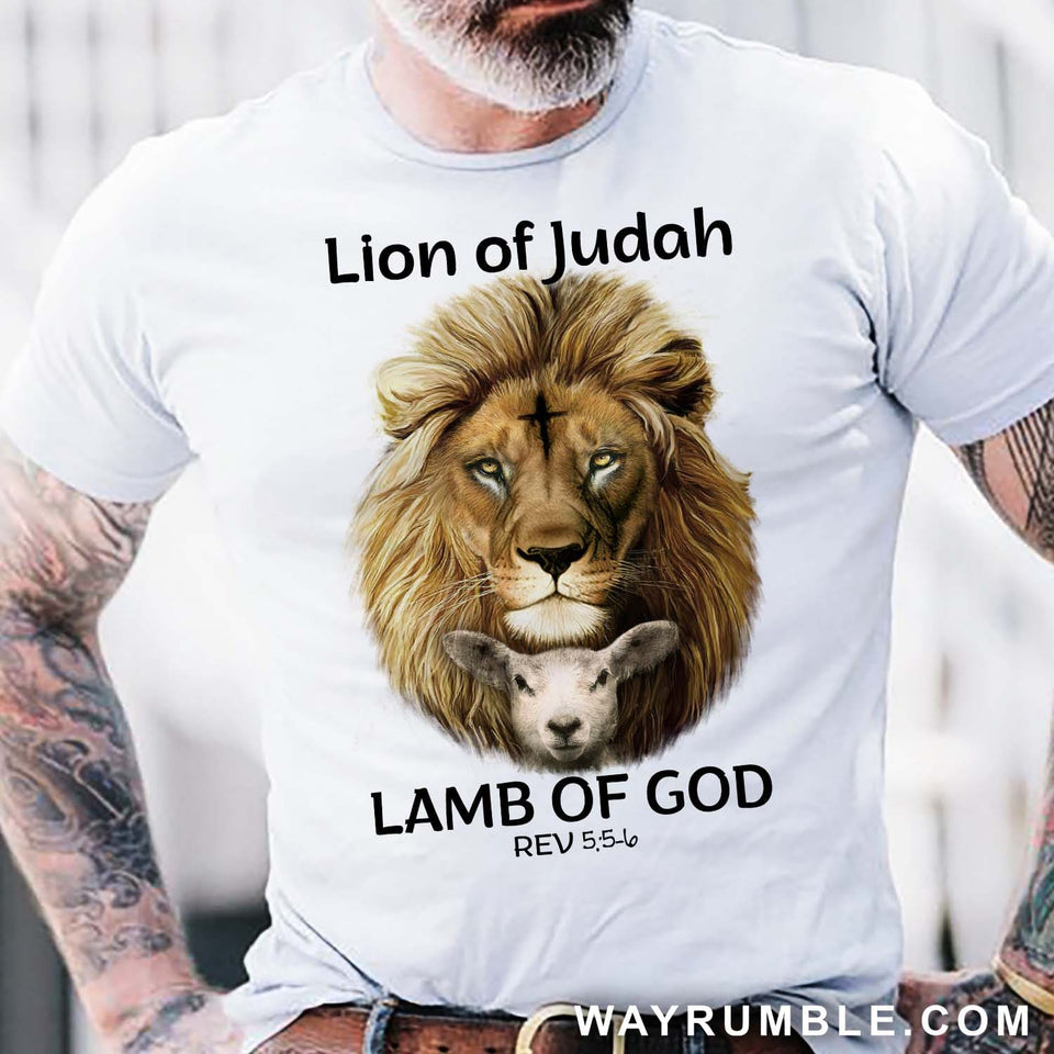 Lion of Judah, Lamb of God, The incredible duo - Jesus Apparel