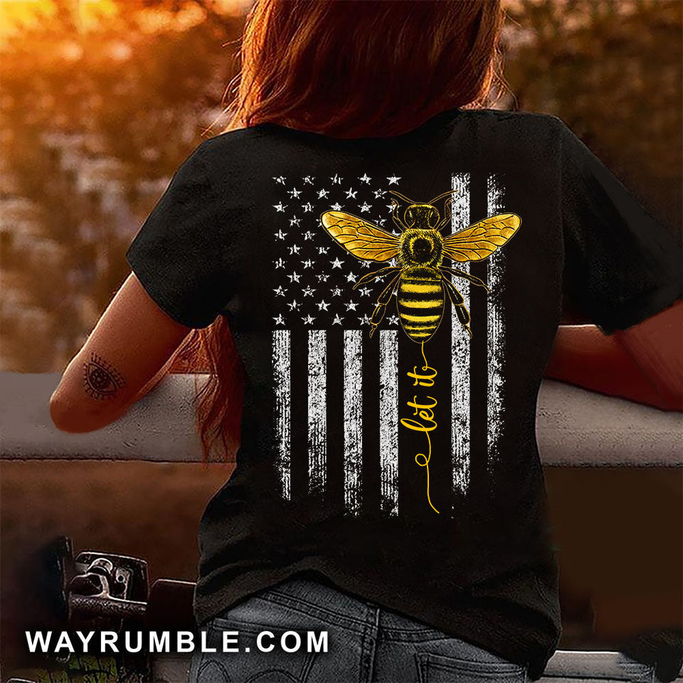 Jesus - Let it bee - Back-printed Apparel