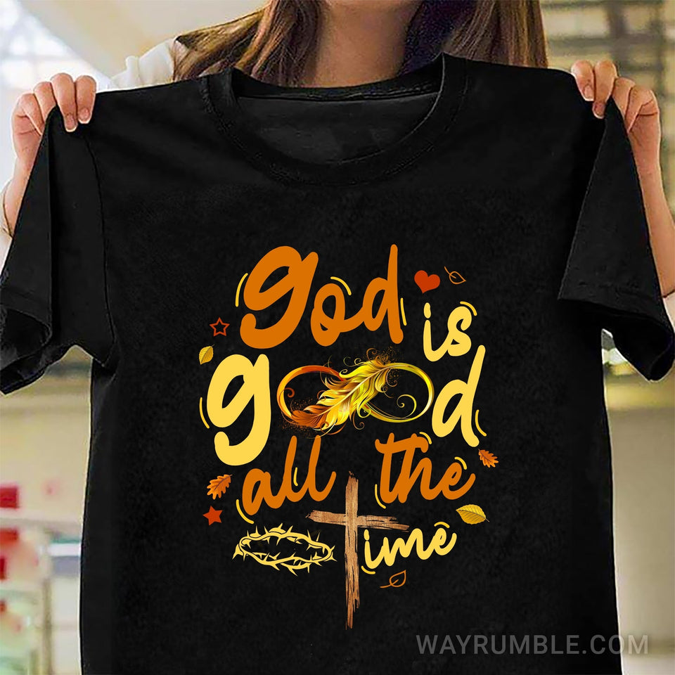 Autumn Leaves, God is good all the time - Jesus Apparel