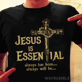 The cross, Jesus is essential - Jesus Apparel