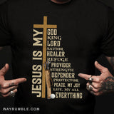 Jesus is my everything - Jesus, Cross, Golf Apparel