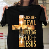 Jesus rises from under the ocean, Cross light, Back off Devil, I belong to Jesus - Jesus Apparel
