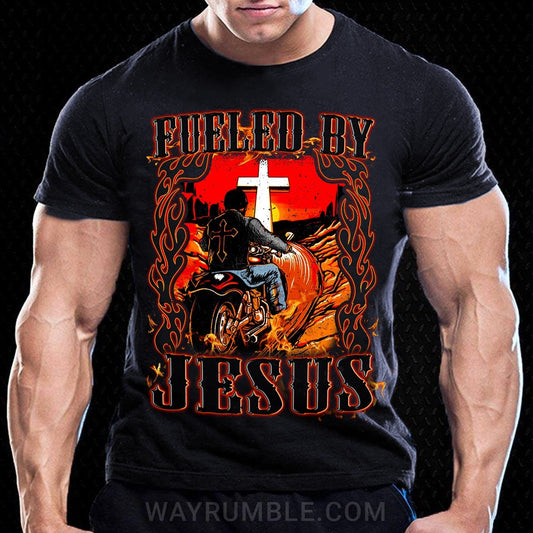 Jesus - Motorbike - Fueled by God - Apparel